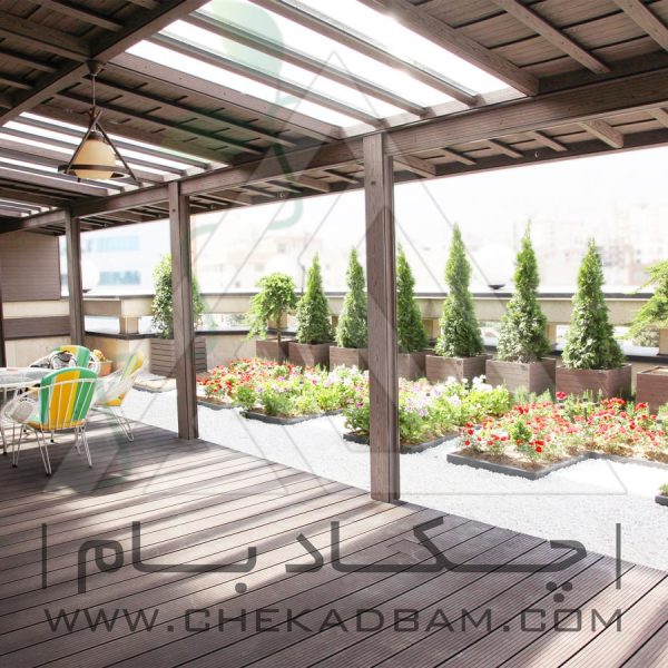 پروژه تراس سبز آقای باقری ۱۳۹۴