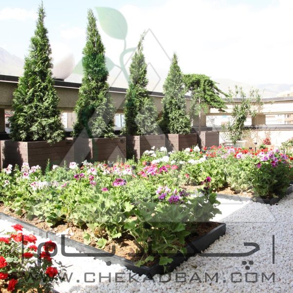 پروژه تراس سبز آقای باقری ۱۳۹۴