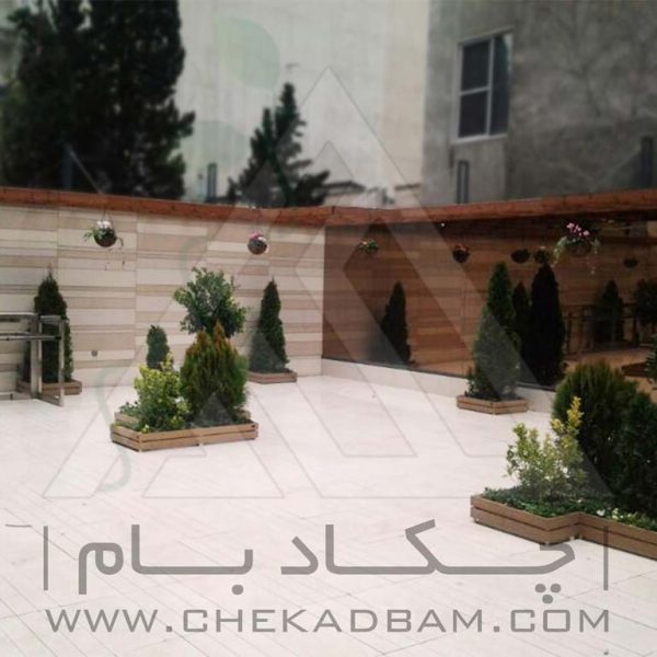پروژه تراس سبز آقای حکمت ۱۳۹۴