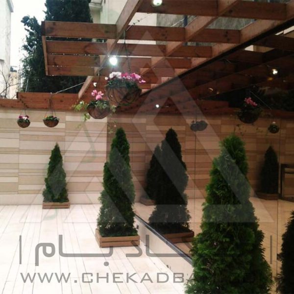 پروژه تراس سبز آقای حکمت ۱۳۹۴