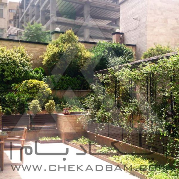 پروژه تراس سبز آقای صادقی 1394