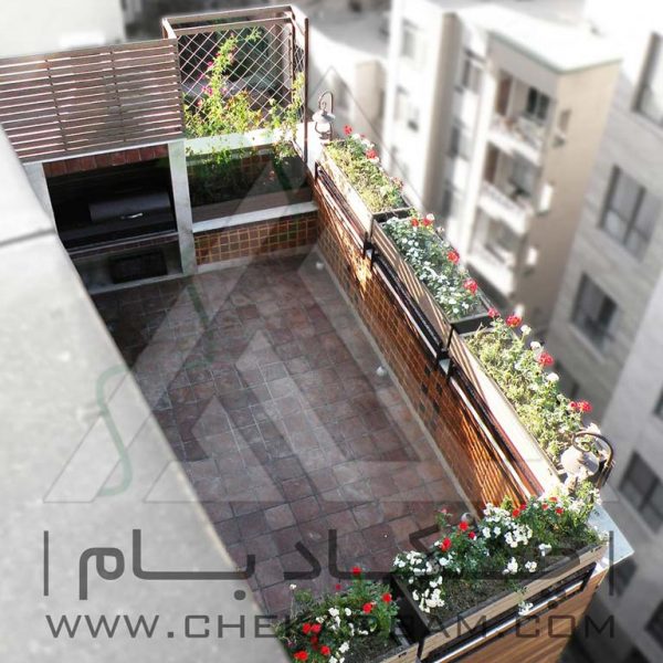 پروژه تراس سبز آقای امیری ۱۳۹4