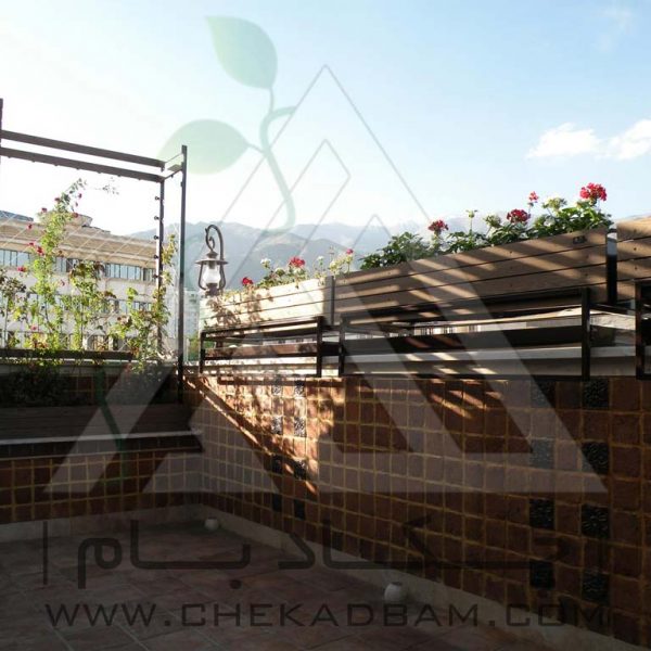 پروژه تراس سبز آقای امیری ۱۳۹4