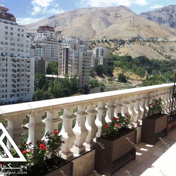 پروژه تراس سبز آقای زرین قلم ۱۳۹۵