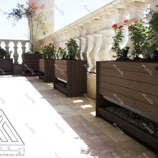 پروژه تراس سبز آقای زرین قلم ۱۳۹۵