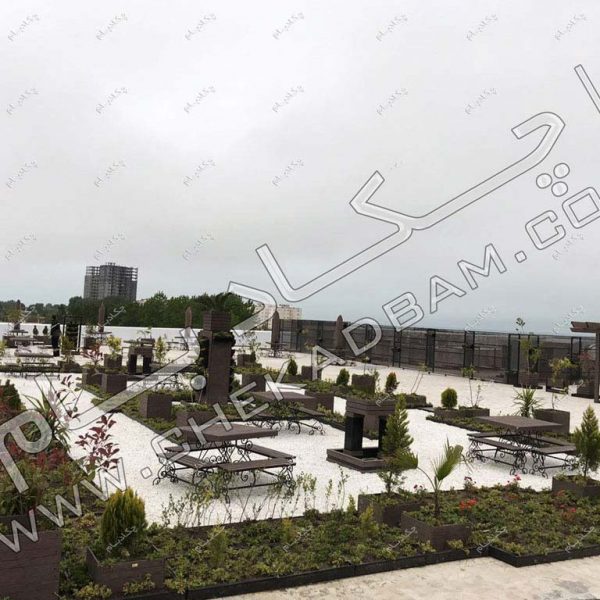 تصاویر روف گاردن ،پروژه بام سبز اکسین دریاسر ۱۳۹۶