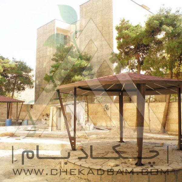 پروژه آلاچیق خانم چغایی زاده ۱۳۹۴