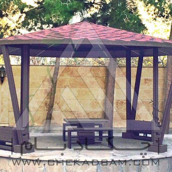 پروژه آلاچیق خانم چغایی زاده ۱۳۹۴