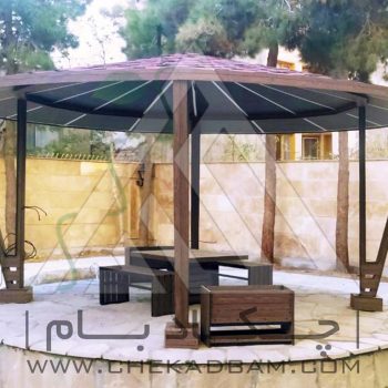 پروژه آلاچیق خانم چغایی زاده ۱۳۹۴