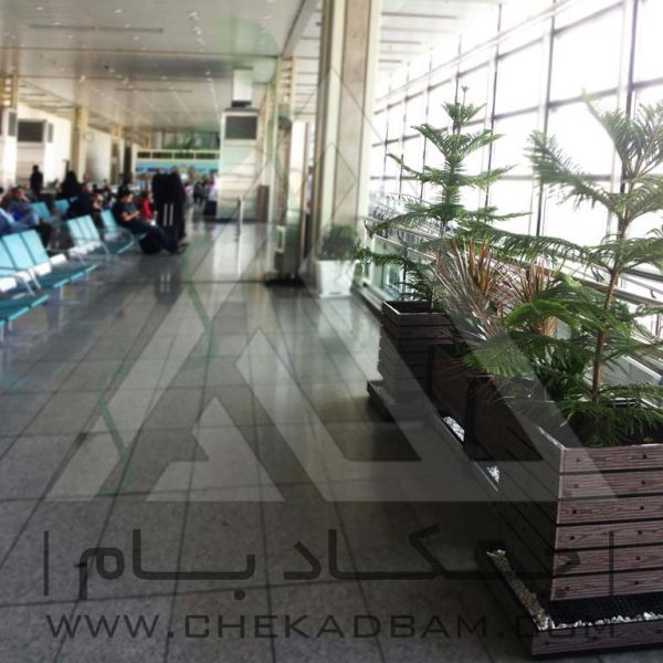 پروژه معماری داخلی سبز فرودگاه امام ۱۳۹۴