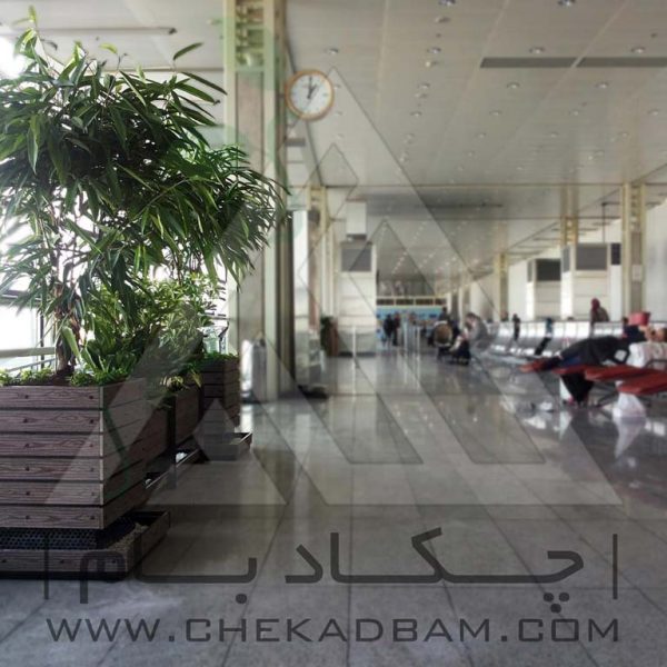پروژه معماری داخلی سبز فرودگاه امام ۱۳۹۴