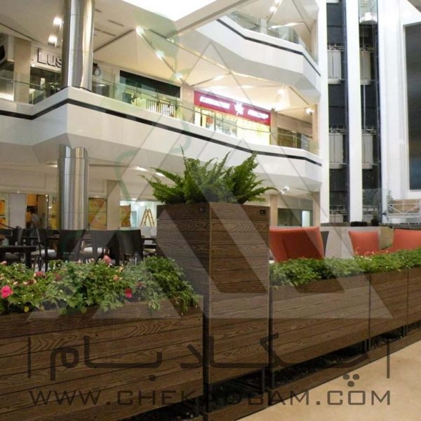 پروژه معماری داخلی سبز کافه فروشگاه کوروش ۱۳۹۴