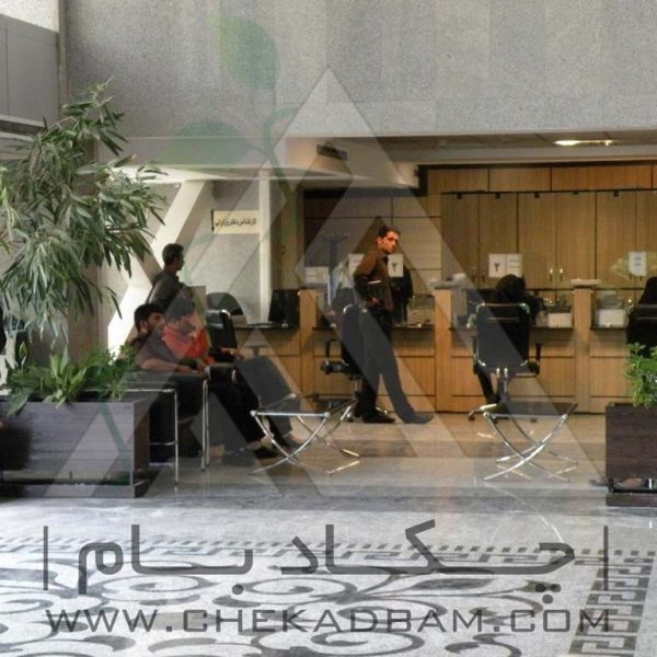 پروژه معماری داخلی سبز بانک صادرات ۱۳۹۴