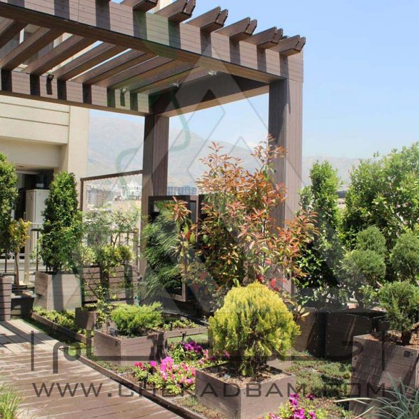 پروژه بام سبز آقای آقایی ۱۳۹۴