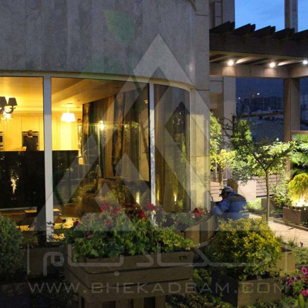 پروژه بام سبز آقای آقایی ۱۳۹۴