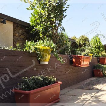 پروژه تراس سبز آقای طباطبایی 1396