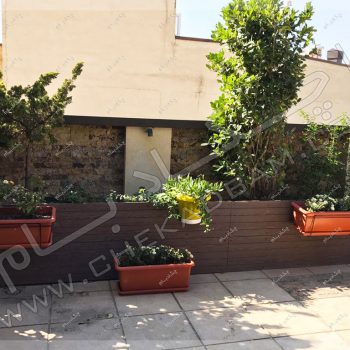 پروژه تراس سبز آقای طباطبایی 1396