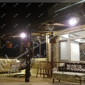 پروژه تراس سبز آقای طباطبایی 1396