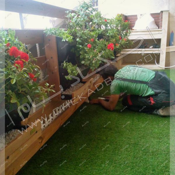 پروژه تراس سبز آقای کیان سال 1396