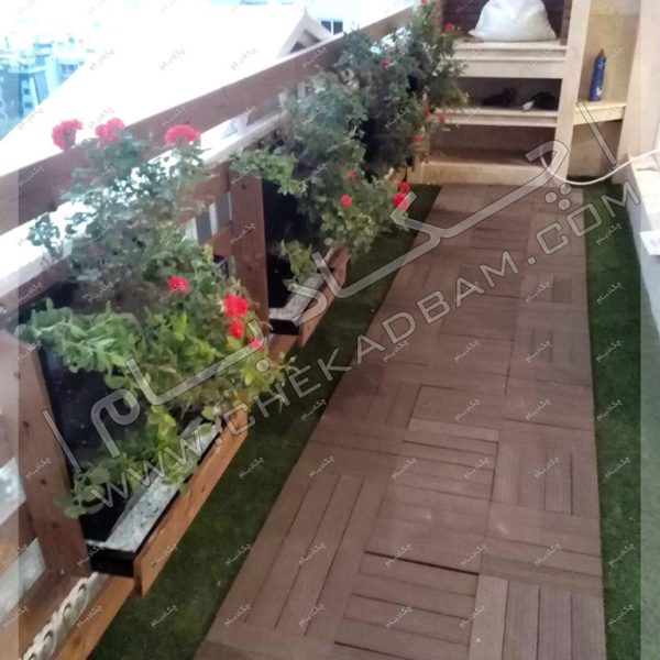 پروژه تراس سبز آقای کیان سال 1396