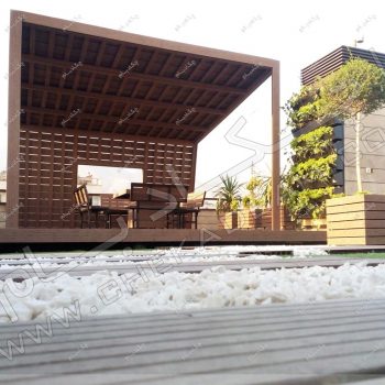 طرح آلاچیق پشت بام ،پروژه آلاچیق آقای هندی سال ۱۳۹۶