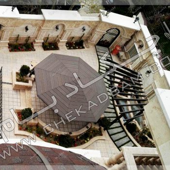 پروژه آلاچیق آقای عبداللهی ۱۳۹۵