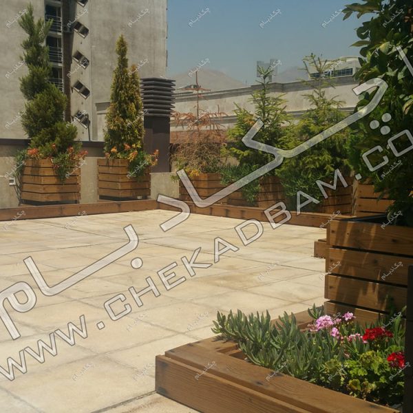 پروژه روف گاردن شرکت پوبر
