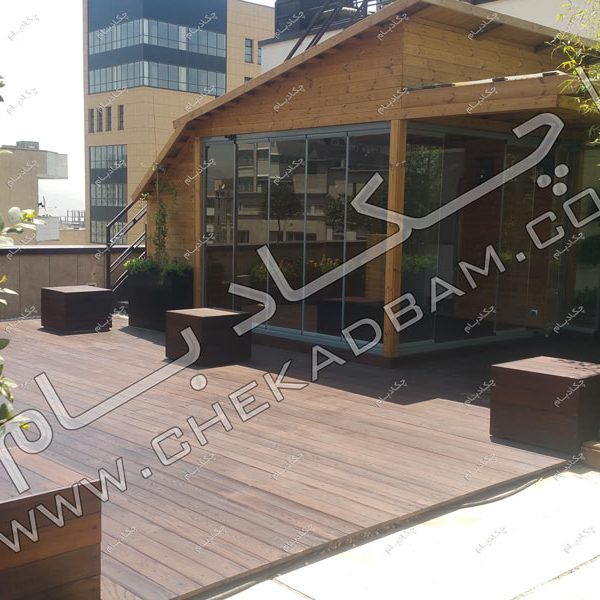 پروژه روف گاردن شرکت پوبر