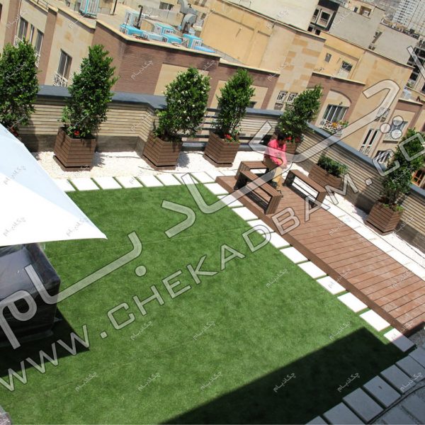 پروژه روف گاردن آقای عابدی