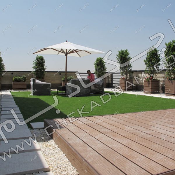 پروژه روف گاردن آقای عابدی
