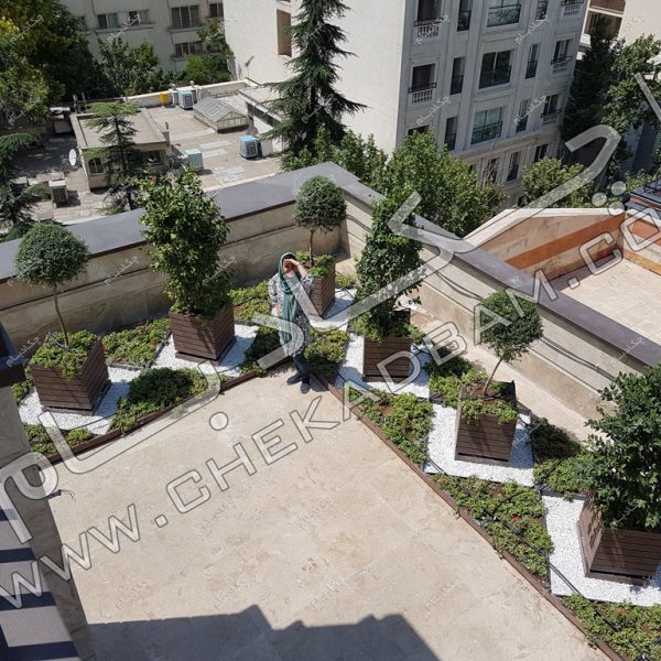 پروژه روف گاردن شریف آبادی