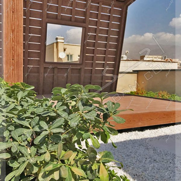 پروژه روف گاردن (بام سبز) شرکت آیکو
