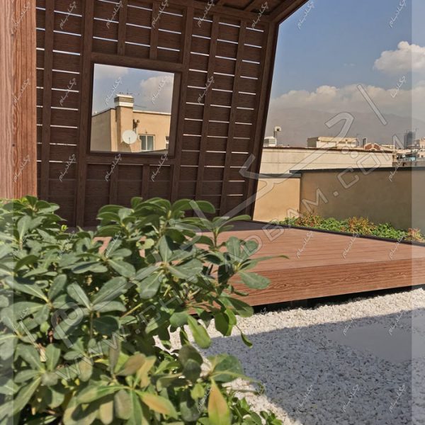 پروژه روف گاردن (بام سبز) شرکت آیکو