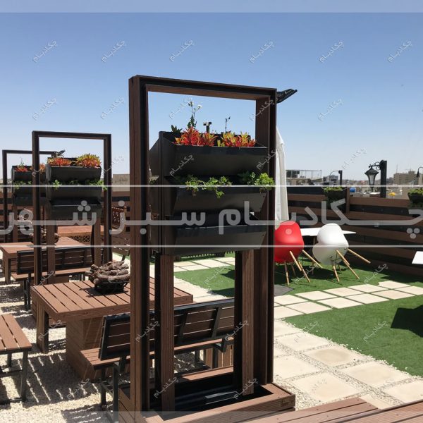 پروژه روف گاردن مجتمع تجاری حریر قم