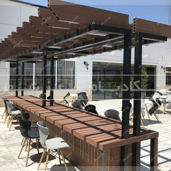 پروژه روف گاردن مجتمع تجاری حریر قم