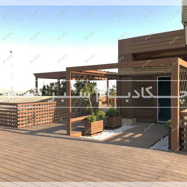 پروژه روف گاردن دروس چکادبام