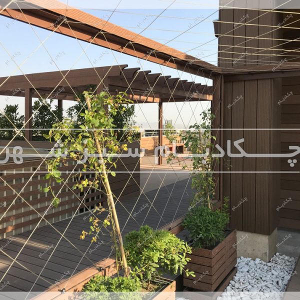 پروژه روف گاردن دروس چکادبام