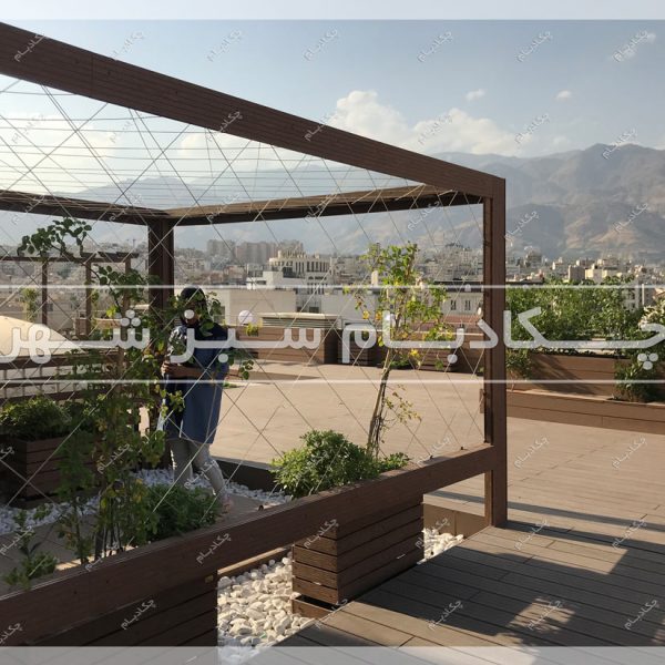 پروژه روف گاردن دروس چکادبام