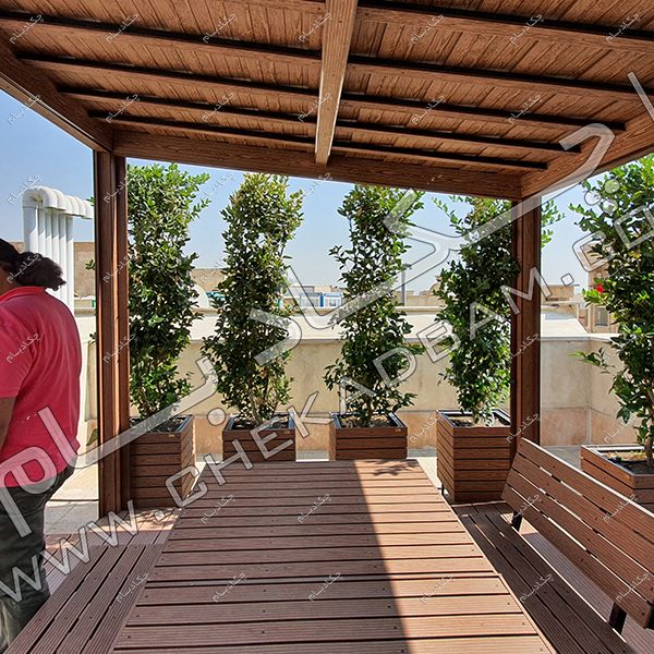 پروژه روف گاردن مرزداران