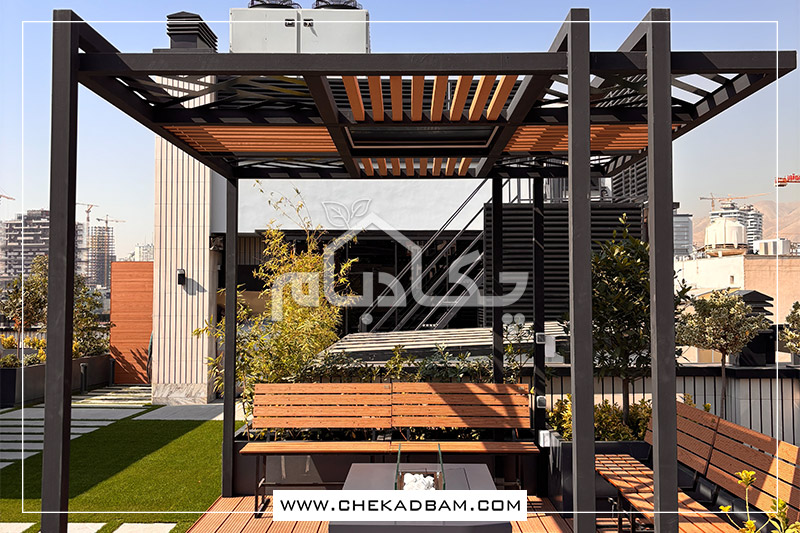 طراحی پرگولا